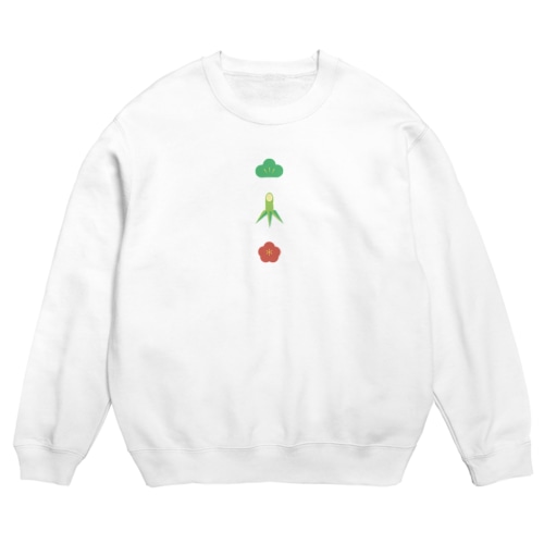 松竹梅 Crew Neck Sweatshirt