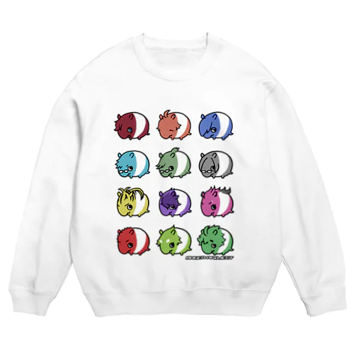 夢幻のムンちゃん Crew Neck Sweatshirt