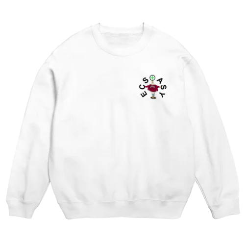 エクスタシーワンポイントスウェット Crew Neck Sweatshirt