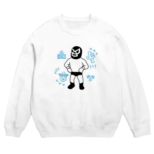 EL DIOS DE LA LUCHA LIBRE#3 Crew Neck Sweatshirt