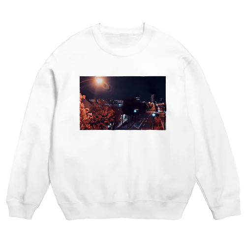 LORD 《half》 前面のみ Crew Neck Sweatshirt