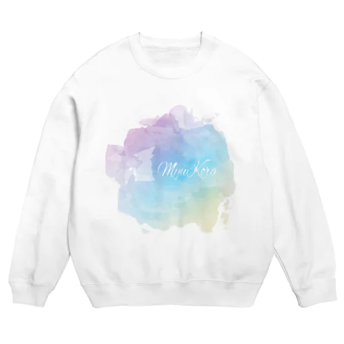 MyuKora_paint Crew Neck Sweatshirt