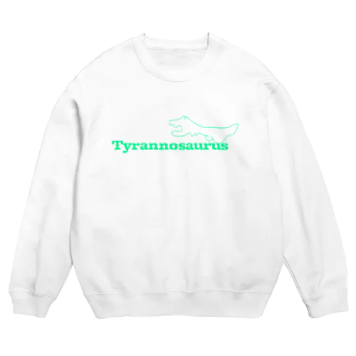 ティラノサウルス Crew Neck Sweatshirt