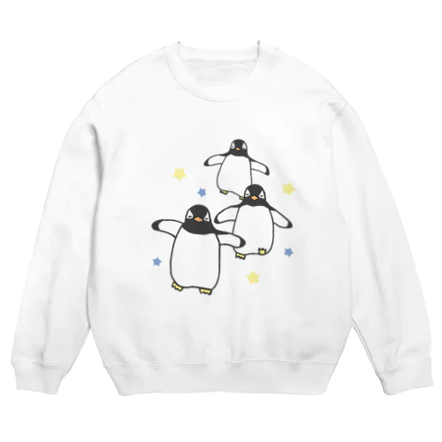 ジェンツーペンギンの襲来 Crew Neck Sweatshirt