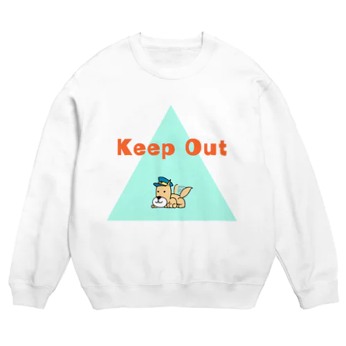 自宅警備犬 Crew Neck Sweatshirt