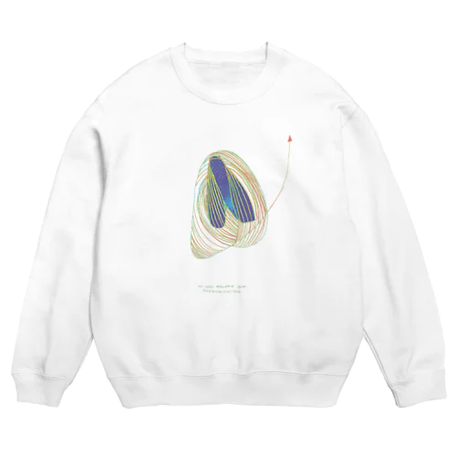 宇宙の虫 Crew Neck Sweatshirt