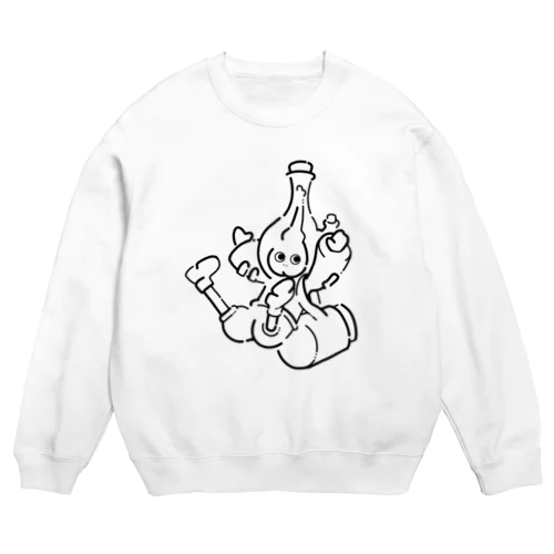 小さな宇宙人（全8色） Crew Neck Sweatshirt