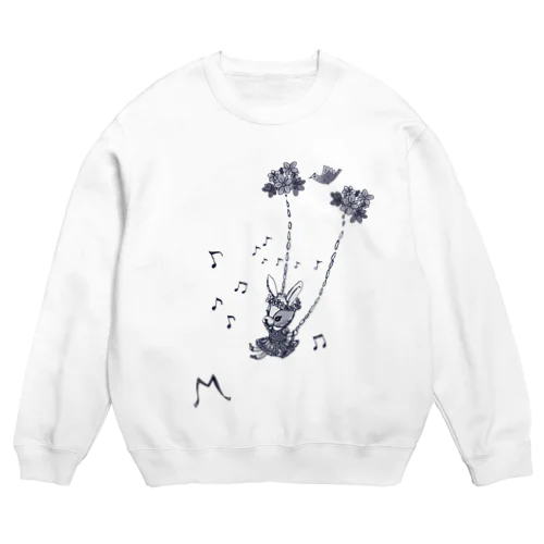 紺色のブランコ Crew Neck Sweatshirt