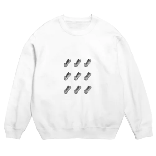 洗濯干すときのあれ、アルミのあれよ！ Crew Neck Sweatshirt