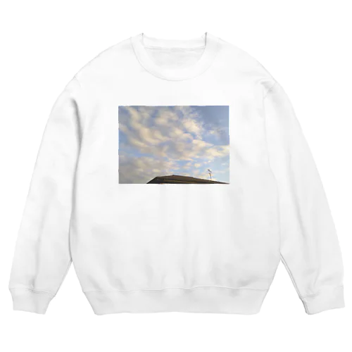 空とアンテナ Crew Neck Sweatshirt