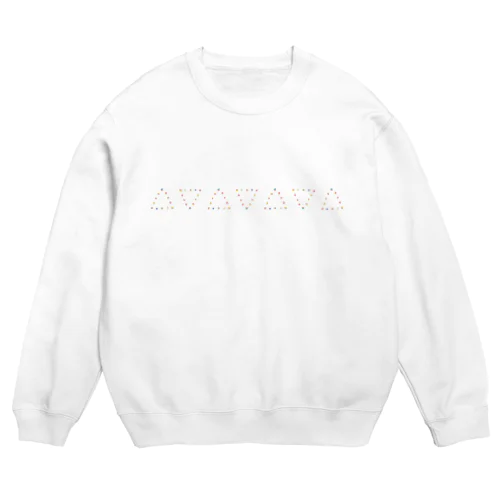 三角×四角×七個 Crew Neck Sweatshirt