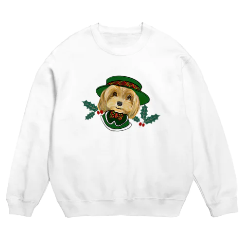 クリスマス🎄🐶 Crew Neck Sweatshirt