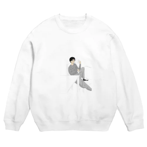 イケメン化D Crew Neck Sweatshirt