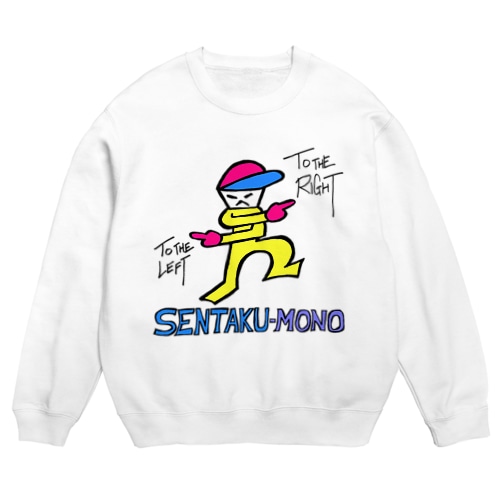 SENTAKU-MONO （カラー） Crew Neck Sweatshirt
