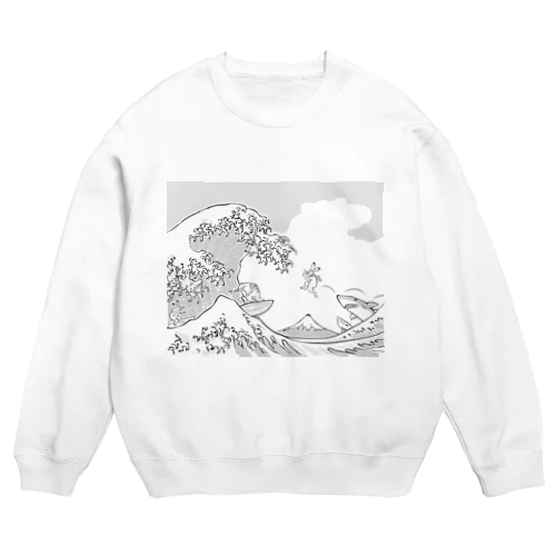 GIGA「冨嶽の白兎」 Crew Neck Sweatshirt