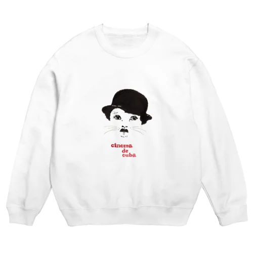 Chaplin Cat Crew Neck Sweatshirt