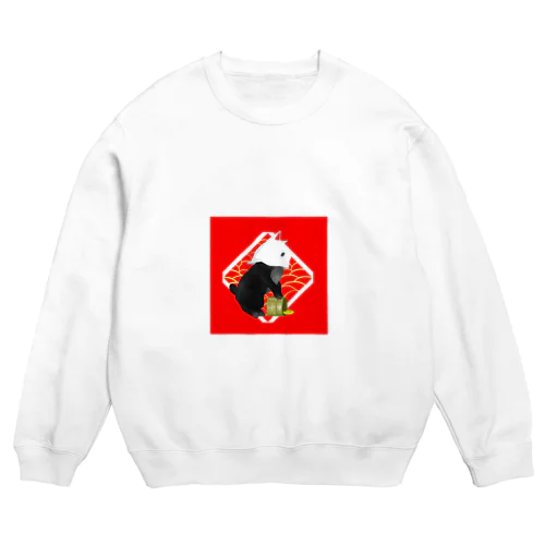 神様何様御猫様 Crew Neck Sweatshirt