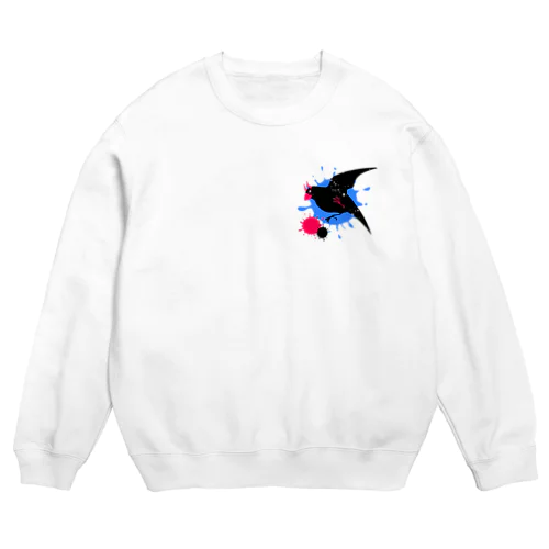 デビルブンチョウ Crew Neck Sweatshirt