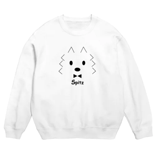 蝶ネクタイ　スピッツ Crew Neck Sweatshirt