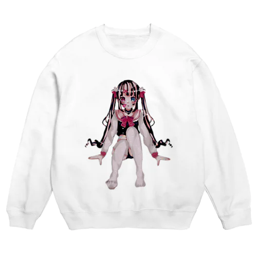 もう戻れなくなっちゃった Crew Neck Sweatshirt