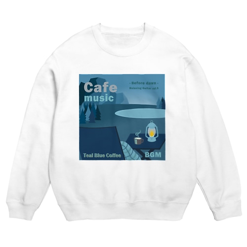 Cafe music - Before dawn - Crew Neck Sweatshirt