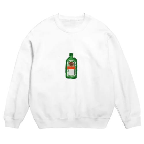 みんな大好き緑のお酒 Crew Neck Sweatshirt