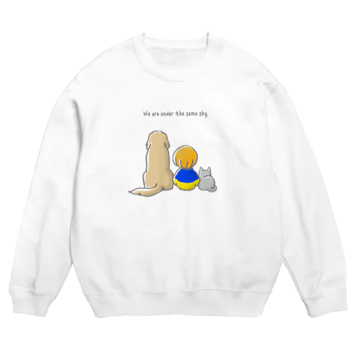 同じ空の下 Crew Neck Sweatshirt