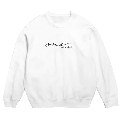 唯一無二 -one of a kind tee- Crew Neck Sweatshirt