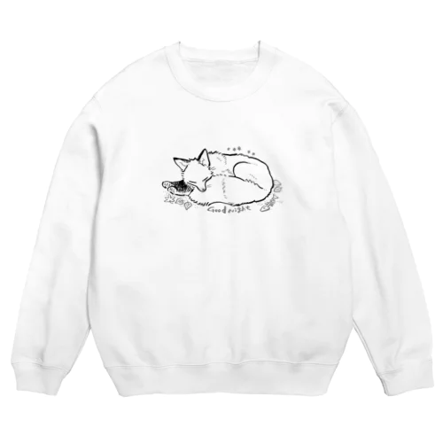 Good Night Fox Crew Neck Sweatshirt