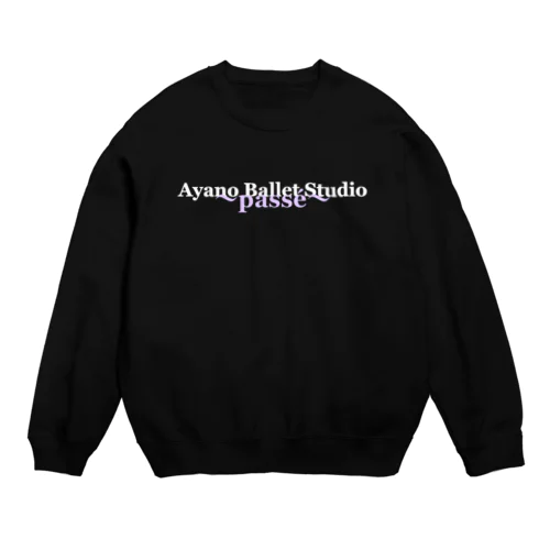 new BLACK ロゴ Crew Neck Sweatshirt