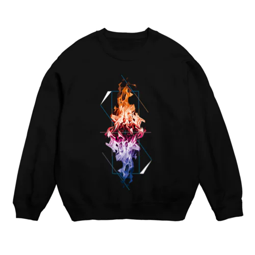 ポリゴンフレイム Crew Neck Sweatshirt