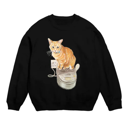 Keep cats warm Crew Neck Sweatshirt