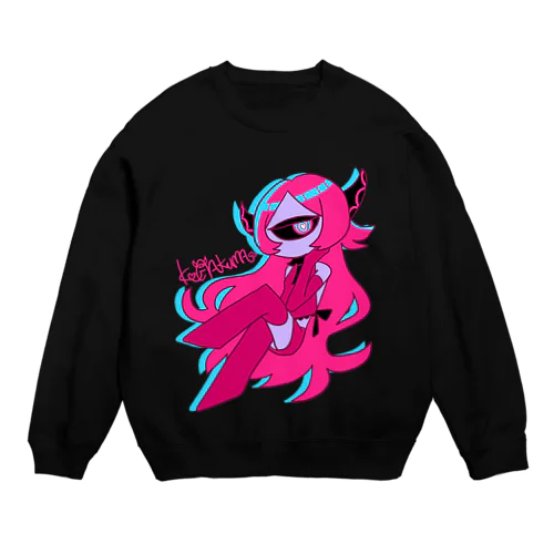 こぎゃくまちゃん（新衣装） Crew Neck Sweatshirt