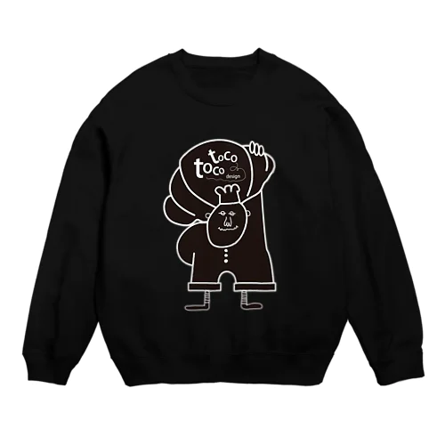 パン屋さん Crew Neck Sweatshirt