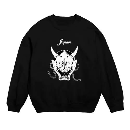 般若（スカジャン風） Crew Neck Sweatshirt