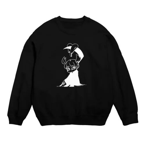 ジャンクリーパー フロント 濃色 Crew Neck Sweatshirt