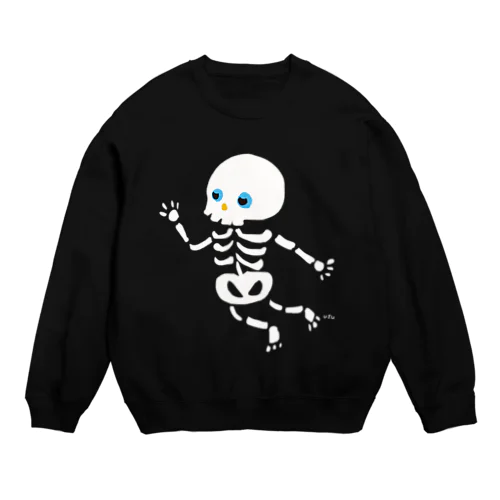 おばけスウェット＜でっかいガイコツ＞ Crew Neck Sweatshirt