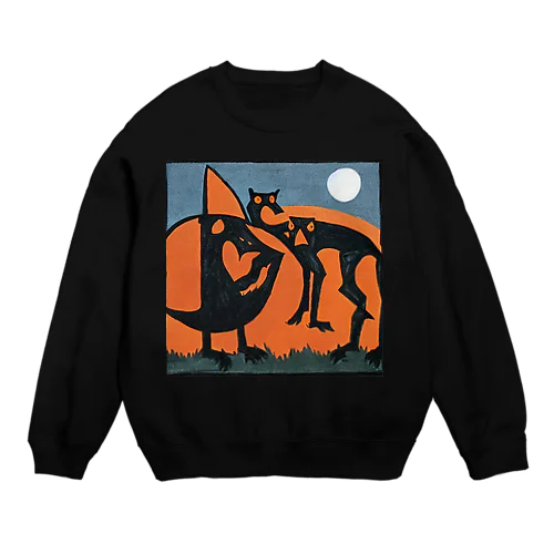 スリラーウルフ Crew Neck Sweatshirt