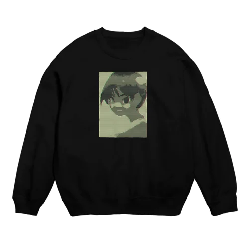 レトロガール Crew Neck Sweatshirt