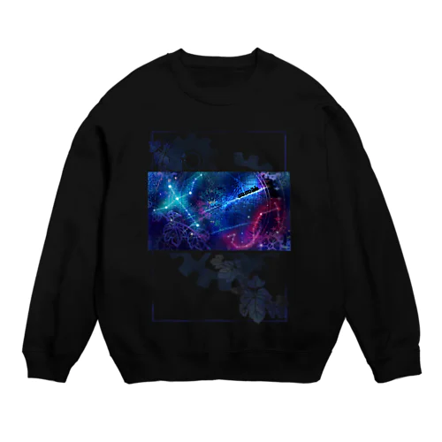 銀河鉄道の夜よりⅡ　歯車ver Crew Neck Sweatshirt