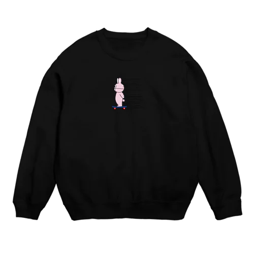 ピョンちゃん（スケボ） Crew Neck Sweatshirt