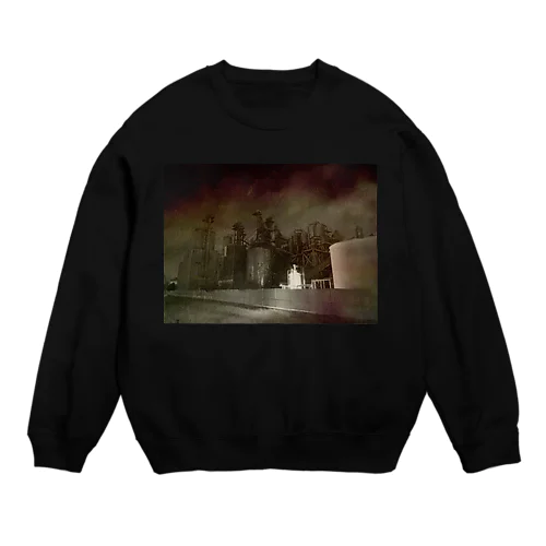 工場夜景 Crew Neck Sweatshirt