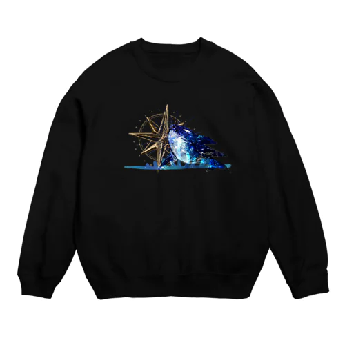 シャチ・コラージュ Crew Neck Sweatshirt