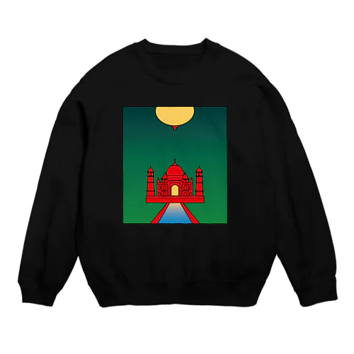 oppai Taji_Mahalグッズ Crew Neck Sweatshirt