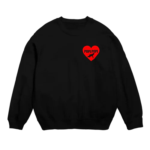 ポピポピ　 Crew Neck Sweatshirt