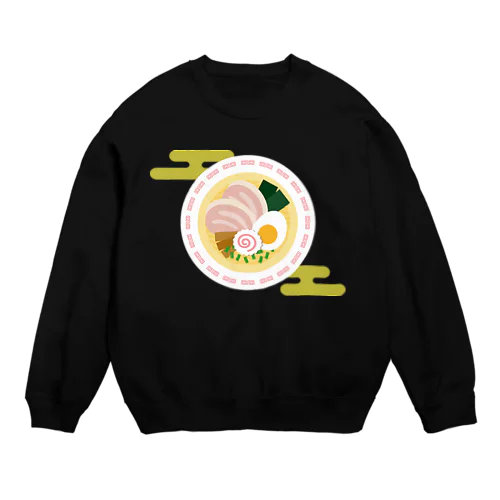 和！ラーメン Crew Neck Sweatshirt