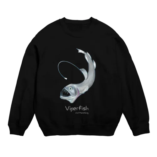 ホウライエソ スウェット【ダークカラー】 Crew Neck Sweatshirt