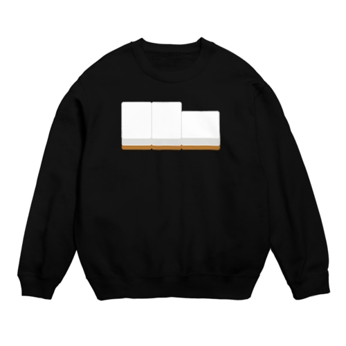 右から白ポン ( 麻雀グッズ ) Crew Neck Sweatshirt