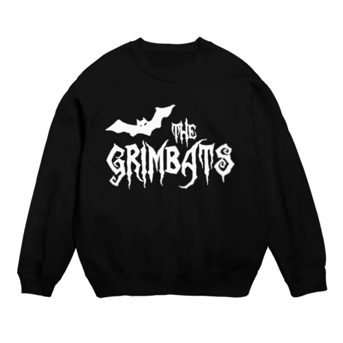 THE GRIMBATS logo-1 White スウェット