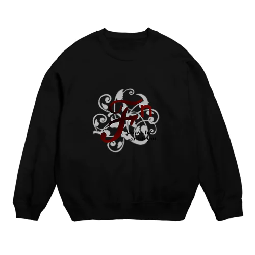 ℱⁿ（世界樹と黒フォント） 西園寺ナミ公式グッズ Crew Neck Sweatshirt